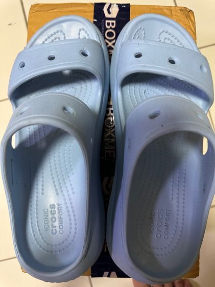 CROCS รองเท้าแตะผู้ใหญ่ CRUSH SANDALS รุ่น 2076704NS - BLUE CALCITE รูปที่ 2