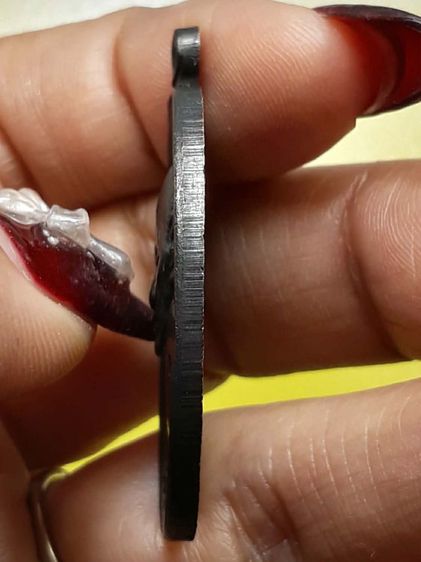 เหรียญหลวงพ่อทองมา วัดสว่างท่าสี ทองแดงรมดำ รูปที่ 4