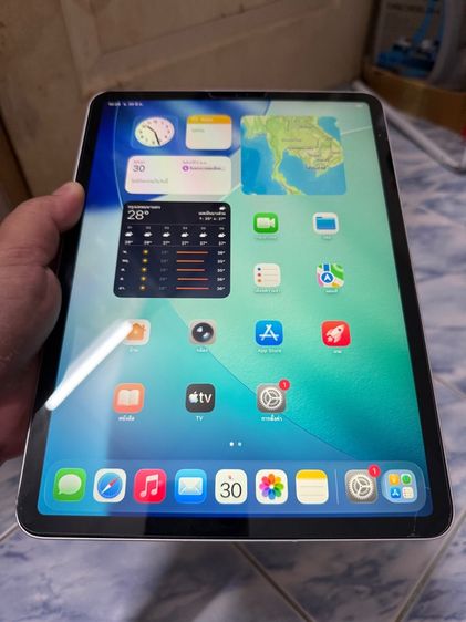 ขาย แลก เทิร์น IPad Pro 2020 128gb Cellular Wifi เครื่องศูนย์ไทยแท้ สภาพสวยๆ การใช้งานปกติ พร้อมใช้งานเลยครับผม รูปที่ 2