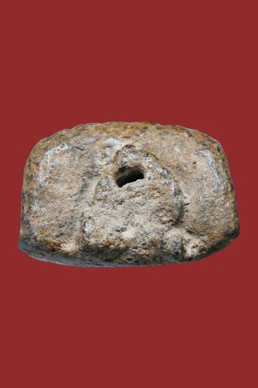 พระเนื้อว่าน หลวงพ่อทวด วัดช้างให้ พิมพ์พระรอด ปี 2497 รูปที่ 3