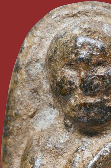 พระเนื้อว่าน หลวงพ่อทวด วัดช้างให้ พิมพ์พระรอด ปี 2497 รูปที่ 10