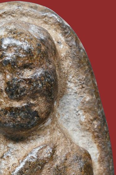 พระเนื้อว่าน หลวงพ่อทวด วัดช้างให้ พิมพ์พระรอด ปี 2497 รูปที่ 12