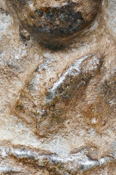 พระเนื้อว่าน หลวงพ่อทวด วัดช้างให้ พิมพ์พระรอด ปี 2497 รูปที่ 14