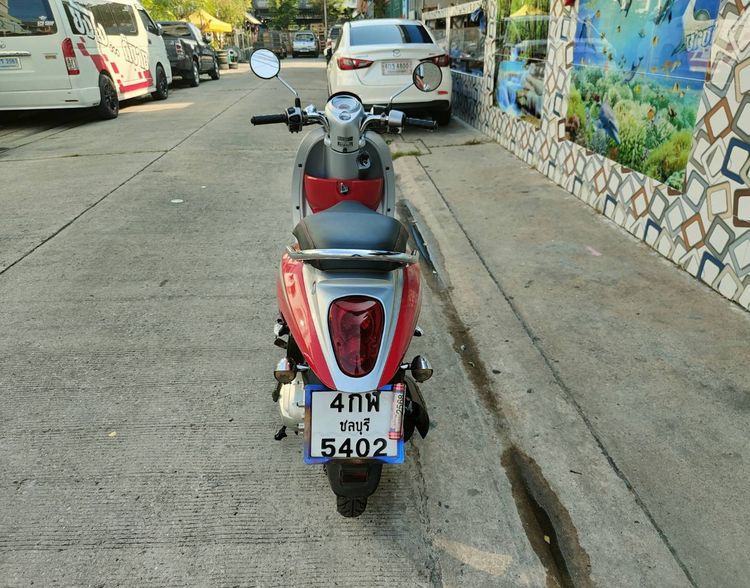 🛵ยังไงก็ขาย SCOOPY-i ปี 54 เครื่องดี สีสวย สตาร์ทมือ เล่มชุดโอนครบ+เปลี่ยนถ่ายน้ำมันเครื่องฟรี ส่งฟรี30 ก.ม รูปที่ 5