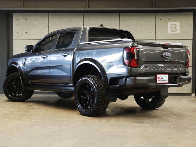 Ford Ranger 2023 2.0 Hi-Rider Sport Pickup ดีเซล ไม่ติดแก๊ส เกียร์อัตโนมัติ เทา รูปที่ 4