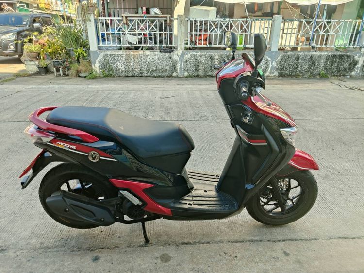 🛵ยังไงก็ขาย Moove ปี58 เครื่องดี สีสวย สตาร์ทมือ เล่มชุดโอนครบ+เปลี่ยนถ่ายน้ำมันเครื่องฟรี ส่งฟรี30 ก.ม รูปที่ 3