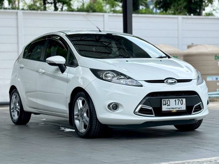 Ford Fiesta 2011 1.6 Sport Sedan เบนซิน ไม่ติดแก๊ส เกียร์อัตโนมัติ ขาว รูปที่ 2