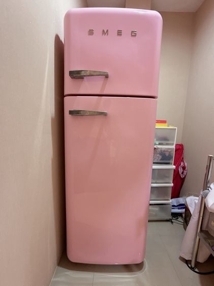 ตู้เย็น SMEG 50's retro 2 ประตู FAB30RPK5 สีชมพูพาสเทล  รูปที่ 2