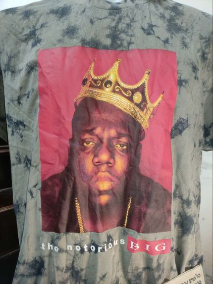 เสื้อยืด The Notorious B.I.G (King of NY) รูปที่ 3