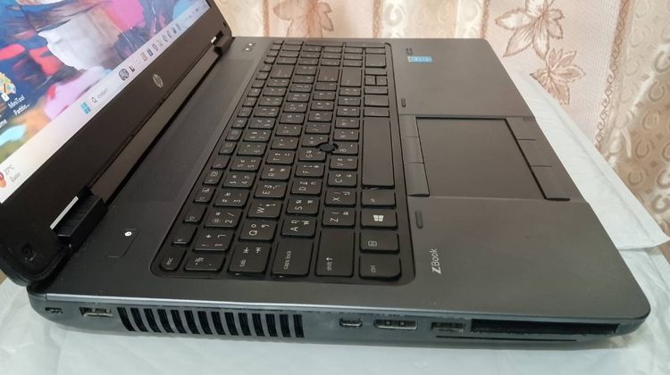 HP ZBook 15 G2 Workstation  i7-4610M  คีบอร์ดมีไฟ  Ram 8GB  SSD 120GB + HDD 500GB  หน้าจอ 15.6 นิ้ว  ราคา 2,580.-บาท  จัดส่งฟรี ทั่วประเทศ  รูปที่ 5