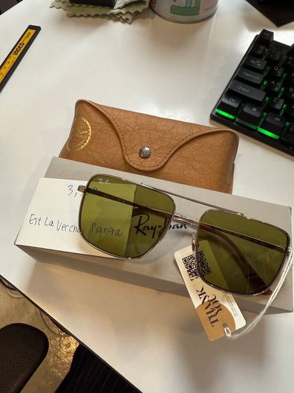 ขายแว่นตาเรแบรนแท้มือ1แกะกล่อง รูปที่ 4