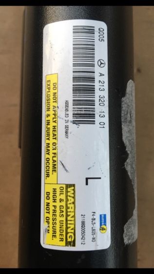 โช๊ค ไฟฟ้า ถุงลม หน้า ข้าง ซ้าย Benz W213. E350e  รูปที่ 7