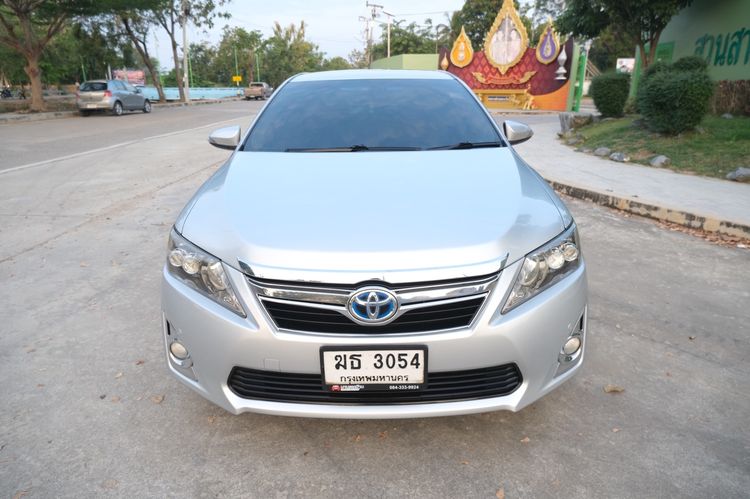 Toyota Camry 2012 2.5 Hybrid Sedan ไฮบริด ไม่ติดแก๊ส เกียร์อัตโนมัติ บรอนซ์เงิน รูปที่ 2