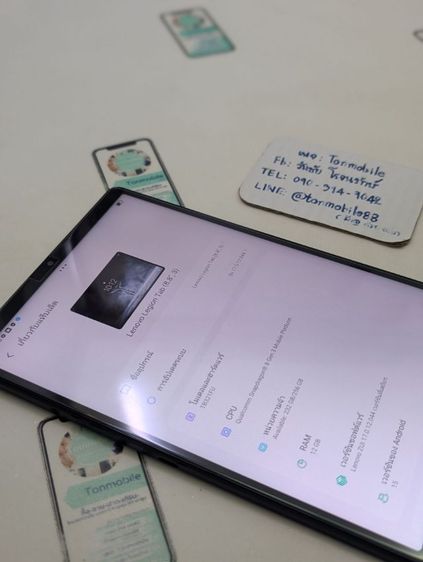ขาย เทิร์น Lenovo Legion Tab 3 8.8 Snap 8 Gen 3 Ram 12 Rom 256 ศูนย์ไทย สภาพใหม่เอี่ยม อุปกรณ์ครบยกกล่อง เพียง 9,590 บาท ครับ รูปที่ 5