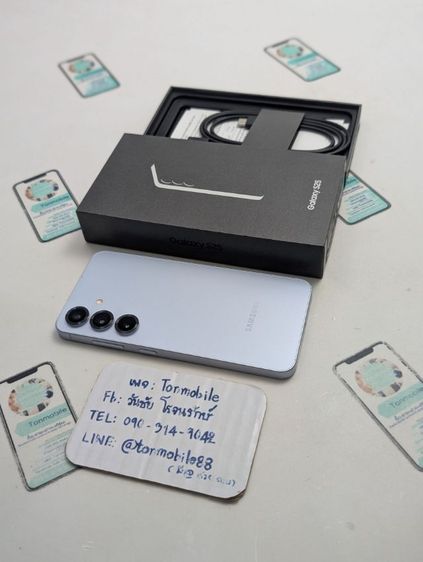 ขาย เทิร์น Samsung Galaxy S25 256 Gb ศูนย์ไทย สภาพสวย อุปกรณ์ครบยกกล่อง ถูกๆ เพียง 13,590 บาท ครับ