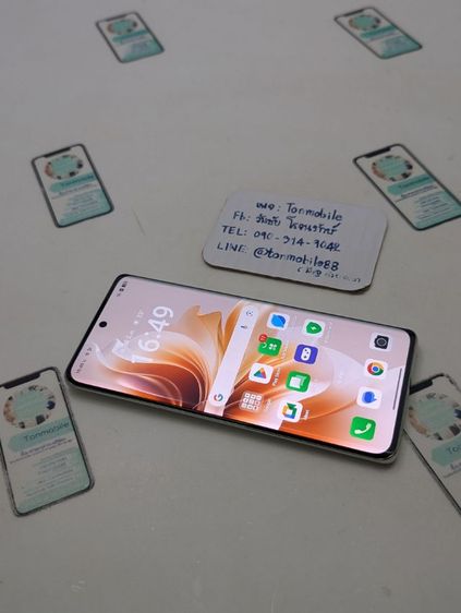 ขาย เทิร์น Oppo Reno 11 Pro 5G 512 GB ศูนย์ไทย อุปกรณ์ครบ ขาดกล่อง เพียง 5,390 บาท ครับ  รูปที่ 4
