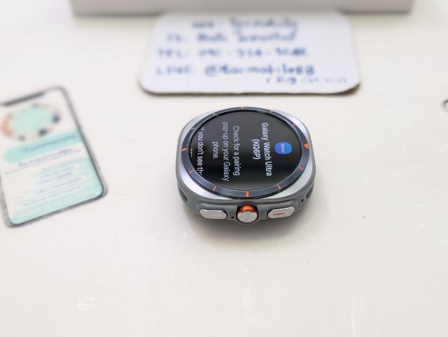 ขาย เทิร์น Samsung Galaxy Watch Ultra 2025 47MM LTE ศูนย์ไทย สภาพใหม่เอี่ยม อุปกรณ์แท้ครบยกกล่อง ประกันยาว 11 เดือน เพียง 10,990 บาท พอครับ  รูปที่ 4