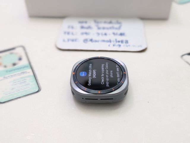 ขาย เทิร์น Samsung Galaxy Watch Ultra 2025 47MM LTE ศูนย์ไทย สภาพใหม่เอี่ยม อุปกรณ์แท้ครบยกกล่อง ประกันยาว 11 เดือน เพียง 10,990 บาท พอครับ  รูปที่ 5