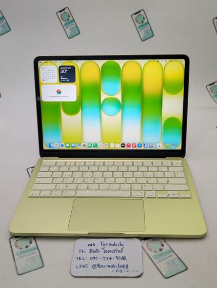 Macbook Neo Ram 8 Rom 256 ศูนย์ไทย ของใหม่มือ 1 แกะเช็ค ประกันเดินวันนี้ สภาพใหม่เอี่ยม อุปกรณ์ครบยกกล่อง รอบชาร์จ 0 รอบ เพียง 17,590 บาท รูปที่ 4