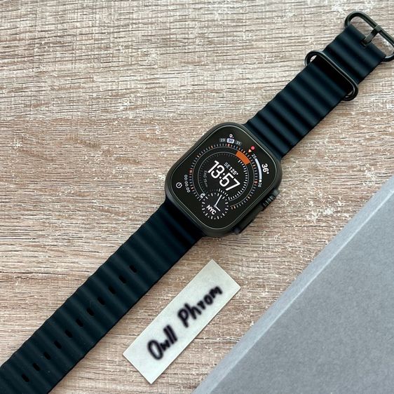 อายุ 1.5 เดือน Apple Watch Ultra 3 Black แบต 100 ประกันยาวๆ 10.5 เดือน ใส่ซิม ติดฟิล์มจอ สวยใสไม่มีรอย ซื้อ AppleCare ได้ รูปที่ 6