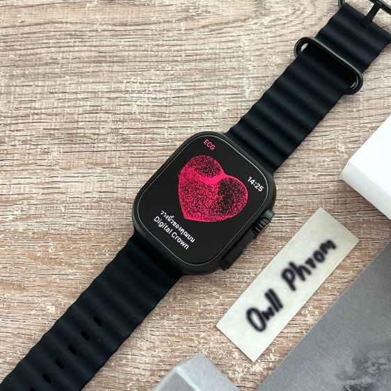 อายุ 1.5 เดือน Apple Watch Ultra 3 Black แบต 100 ประกันยาวๆ 10.5 เดือน ใส่ซิม ติดฟิล์มจอ สวยใสไม่มีรอย ซื้อ AppleCare ได้ รูปที่ 5