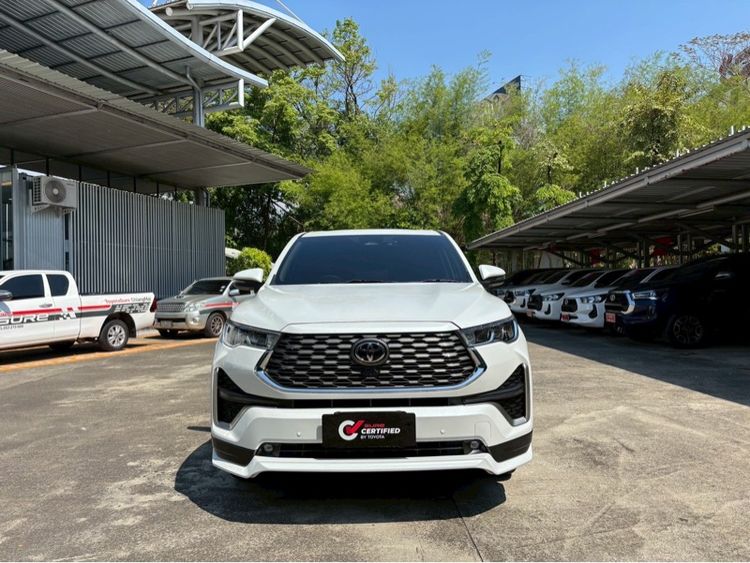 Toyota Innova 2025 2.0 Zenix HEV Premium Utility-car ไฮบริด ไม่ติดแก๊ส เกียร์อัตโนมัติ ขาว รูปที่ 2