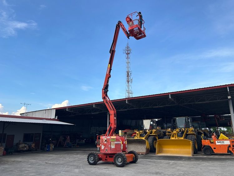 รถกระเช้า GENIE รุ่น Z34 -22IC ความสูง 10.4 เมตร  รถเก่านอกนำเข้า