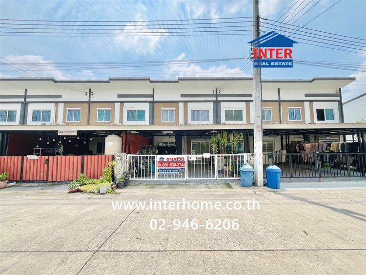 ทาวน์โฮม 2 ชั้น 22.6 ตร.ว. หมู่บ้านลลิลทาวน์ไลโอ แลนซีโอ คริป ลำลูกกาคลอง6 ซอยเทศบาล9 ถนนลำลูกกา ถนนนิมิตใหม่ ลำลูกกา ปทุมธานี