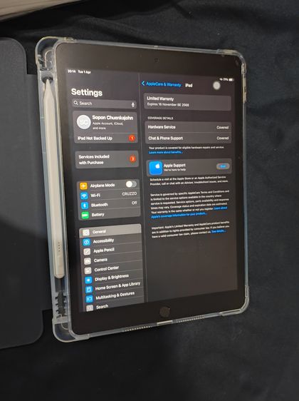 📱 iPad Gen 9 Wi-Fi (64GB) เครื่องศูนย์ไทย ใช้งานน้อย  รูปที่ 7