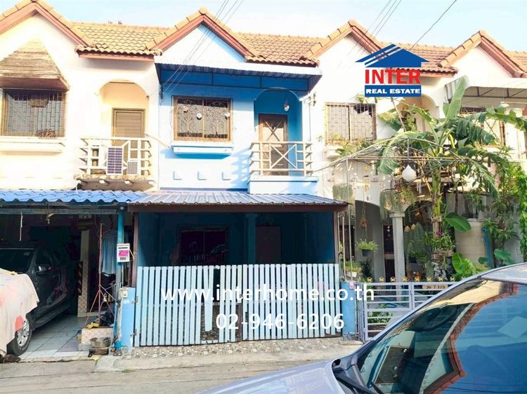 ทาวน์เฮ้าส์ 2 ชั้น 16.5 ตร.ว. หมู่บ้านนครทองปาร์ควิว1 ใกล้แม็คโครบางบัวทอง ถนนกาญจนาภิเษก ถนนบางกรวย-ไทรน้อย บางบัวทอง นนทบุรี