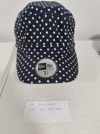 
 New Era Bucket Work Cap (ลายจุด)
 หายาก ลายไม่ซ้ำ เท่จัด
จุดเด่น
ลาย Polka Dot เด่น ใส่แล้วไม่เหมือนใคร
แบรนด์ New Era ของแท้ 