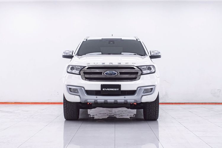 Ford Everest 2018 2.2 Titanium Plus Utility-car ดีเซล ไม่ติดแก๊ส เกียร์อัตโนมัติ ขาว รูปที่ 4