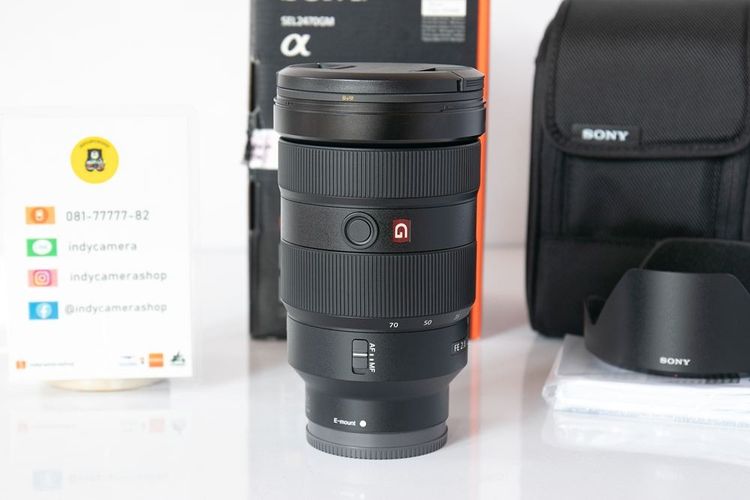 Sony FE 24-70mm f2.8 GM เลนส์ศูนย์ สภาพสวย อุปกรณ์ครบ+BW Filter รูปที่ 2