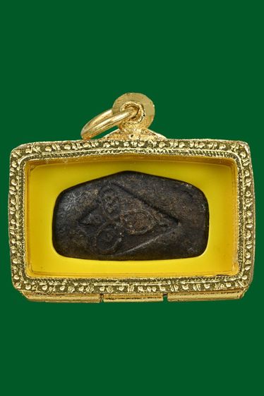 พระกรุวัดท่ายตลาด พิมพ์ไสยาสน์ สถาพสวยเก่าเดิมจากกรุ พิมพ์นี้พบน้อย รูปที่ 2