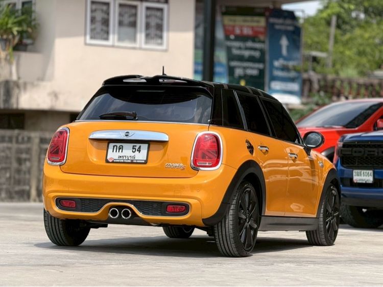 Mini COOPER 2015 2.0S Sedan เบนซิน ไม่ติดแก๊ส เกียร์อัตโนมัติ เหลือง รูปที่ 4