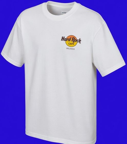 Vintage Hard Rock Cafe Orlando The Kingdom of Rock and Roll" (Heavy Tee) ช่วงปี 1990s  รูปที่ 3