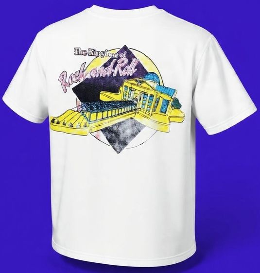 Vintage Hard Rock Cafe Orlando The Kingdom of Rock and Roll" (Heavy Tee) ช่วงปี 1990s  รูปที่ 9