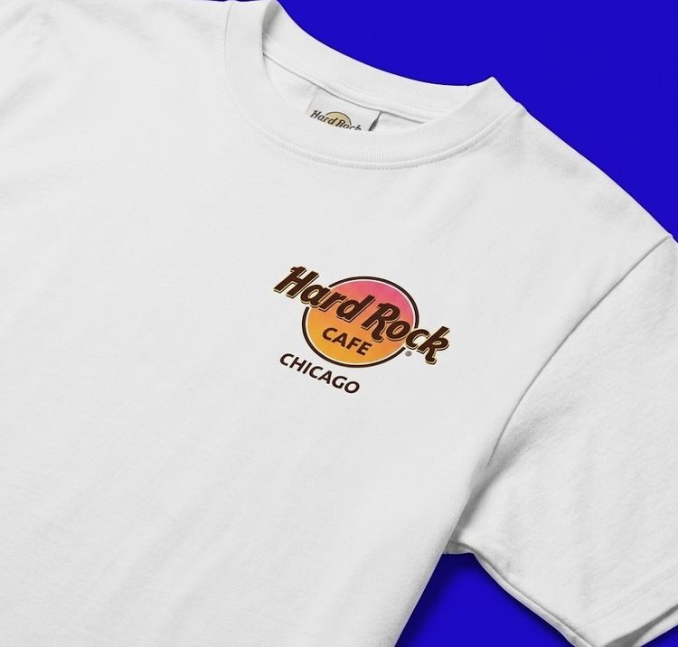 Vintage Hard Rock Cafe Orlando The Kingdom of Rock and Roll" (Heavy Tee) ช่วงปี 1990s  รูปที่ 6