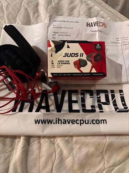 อื่นๆ หูฟัง HYPER X EARBUD II 