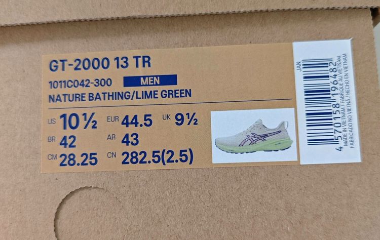  มือ1 Asics GT2000 13TR ของแท้พร้อมกล่อง รูปที่ 5