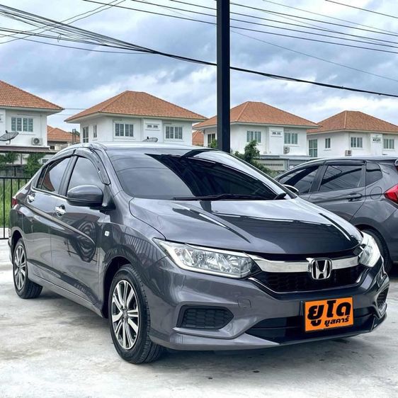 Honda City 2018 1.5 V Plus i-VTEC Sedan เบนซิน ไม่ติดแก๊ส เกียร์อัตโนมัติ เทา รูปที่ 2