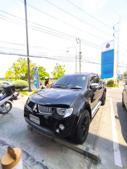 Mitsubishi Triton 2006 2.5 GLX Pickup เบนซิน LPG เกียร์อัตโนมัติ ดำ รูปที่ 2