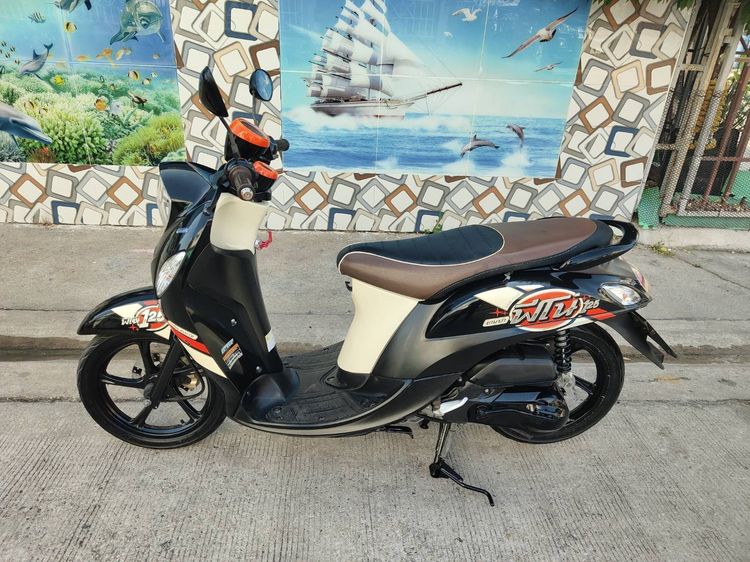 Yamaha 2016 🛵ยังไงก็ขาย Fino125 ปี 59 เครื่องดี สีสวย สตาร์ทมือ เล่มชุดโอนครบ+เปลี่ยนถ่ายน้ำมันเครื่องฟรี ส่งฟรี 30 กม.