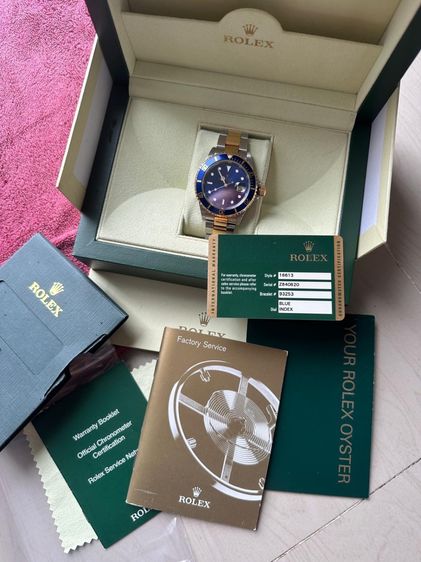 Rolex submariner 16613 Blue รูปที่ 2