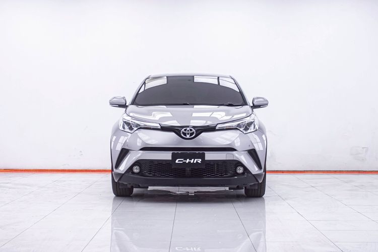 Toyota C-HR 2018 1.8 Mid Utility-car เบนซิน ไม่ติดแก๊ส เกียร์อัตโนมัติ เทา รูปที่ 4