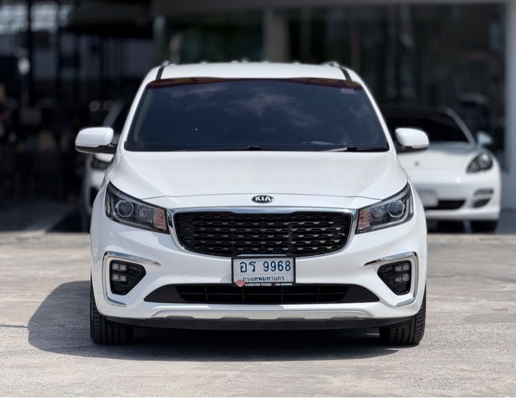 Kia Grand Carnival 2018 2.2 EX Van ดีเซล ไม่ติดแก๊ส เกียร์อัตโนมัติ ขาว รูปที่ 3