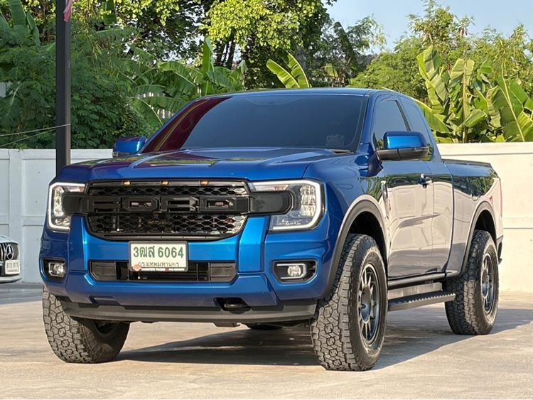 Ford Ranger 2023 2.0 Hi-Rider XLS Pickup ดีเซล ไม่ติดแก๊ส เกียร์อัตโนมัติ น้ำเงิน รูปที่ 3