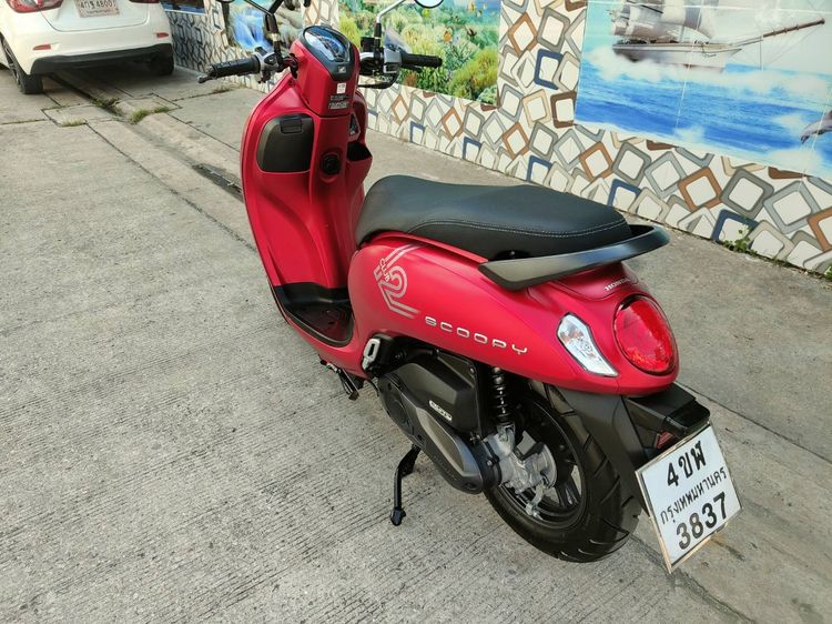 🛵ยังไงก็ขาย SCOOPY-i ปี 65 เครื่องดี สีสวย สตาร์ทมือ กุญแจรีโมท เล่มชุดโอนครบ+เปลี่ยนถ่ายน้ำมันเครื่องฟรี ส่งฟรี30 ก.ม รูปที่ 6
