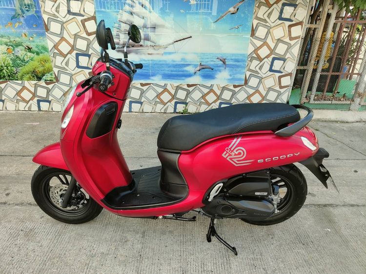 🛵ยังไงก็ขาย SCOOPY-i ปี 65 เครื่องดี สีสวย สตาร์ทมือ กุญแจรีโมท เล่มชุดโอนครบ+เปลี่ยนถ่ายน้ำมันเครื่องฟรี ส่งฟรี30 ก.ม รูปที่ 2