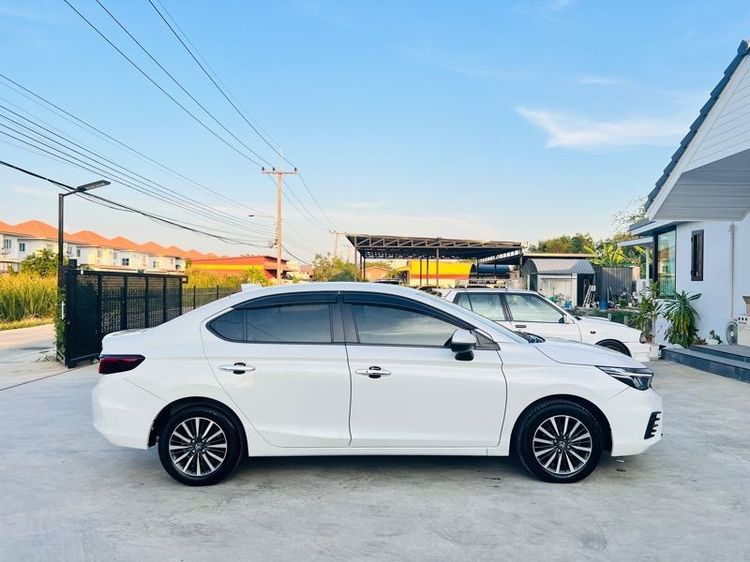 Honda City 2021 1.0 SV Sedan เบนซิน ไม่ติดแก๊ส เกียร์อัตโนมัติ ขาว รูปที่ 4